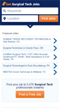 Mobile Screenshot of getsurgicaltechjobs.com